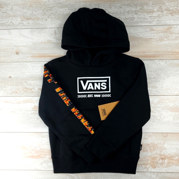 Vans Digi Flames Hoodie Little Kids - Picture 6 of 7